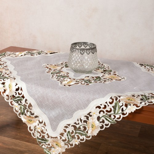 Satin short table frame (135cm x 135cm) L090035A