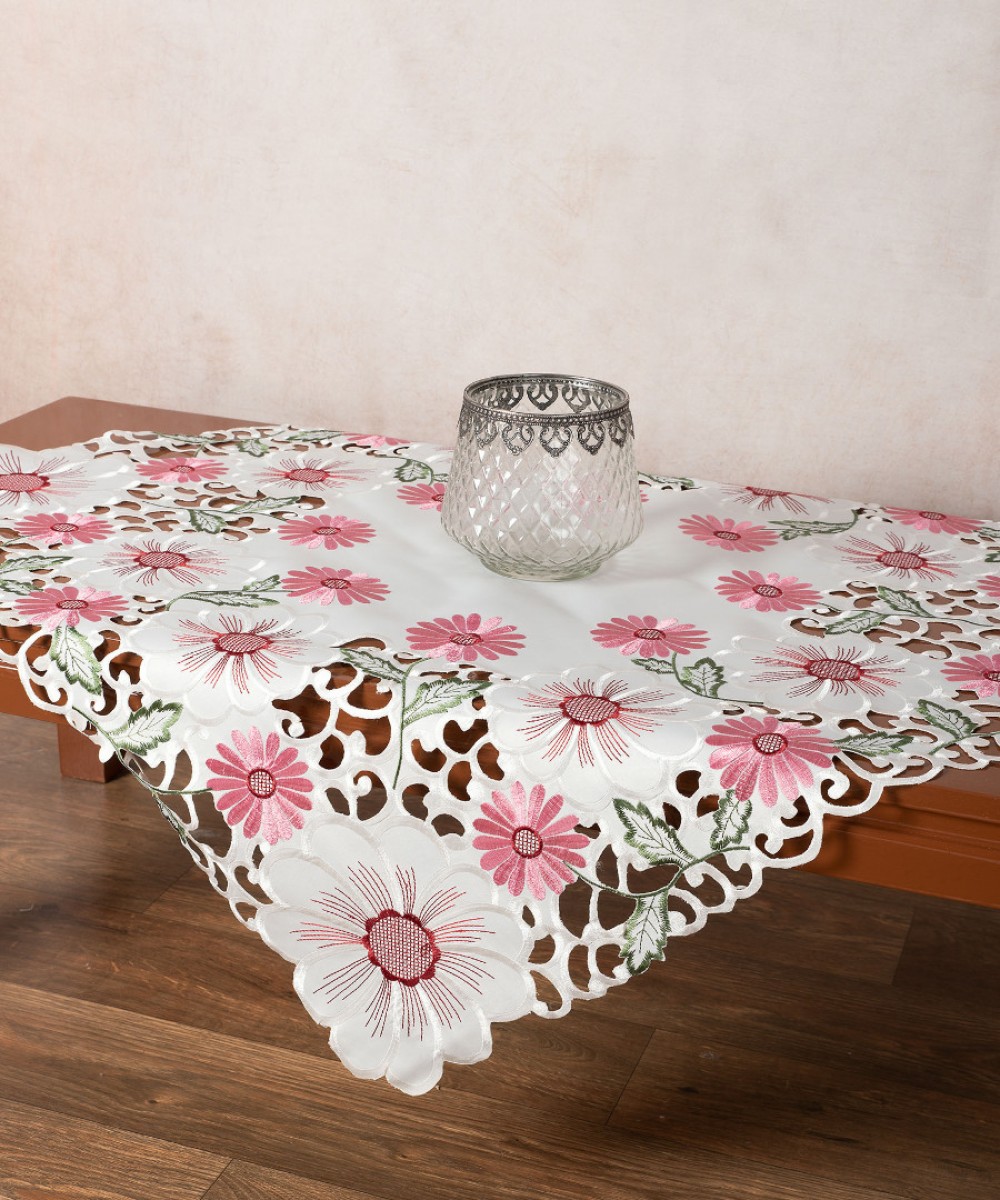 Satin Cut Tablecloth (135cm x 135cm) 291 Rotten Apple