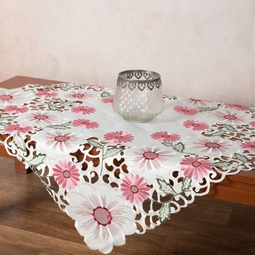 Satin Cut Tablecloth (135cm x 135cm) 291 Rotten Apple