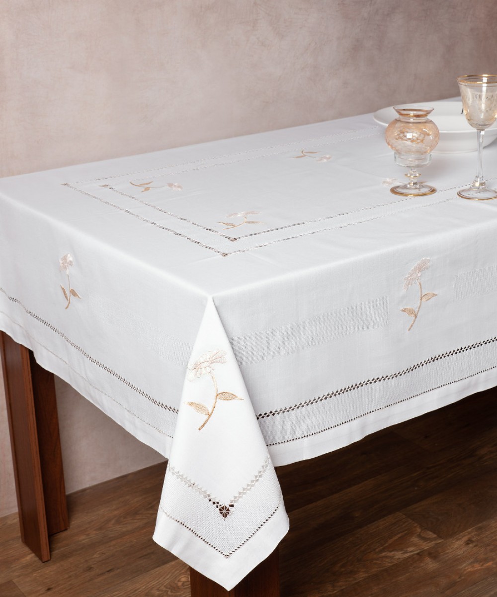 Tablecloths MD0698 (140cm x 180cm) ivory