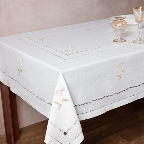 Τραπεζομάντηλα MD0698 (180cm x 230cm) ivory