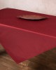 Satin tablecloth 2015 (130cm x 130cm) burgundy